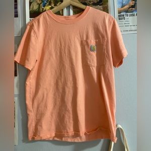 Carhartt pink/coral loose fit t-shirt
